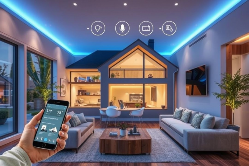 Automação de Ambientes Transforme sua Casa em um Espaço Inteligente e Conectado Automação de Ambientes Transforme sua Casa em um Espaço Inteligente e Conectado